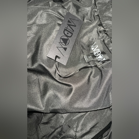 WIDOW Corset Duster Trench Matrix Coat Halloween Costume - Picture 5 of 12